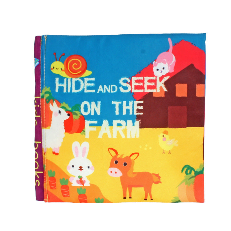 Baby Sensory Learning Stroller Cloth Books Toys