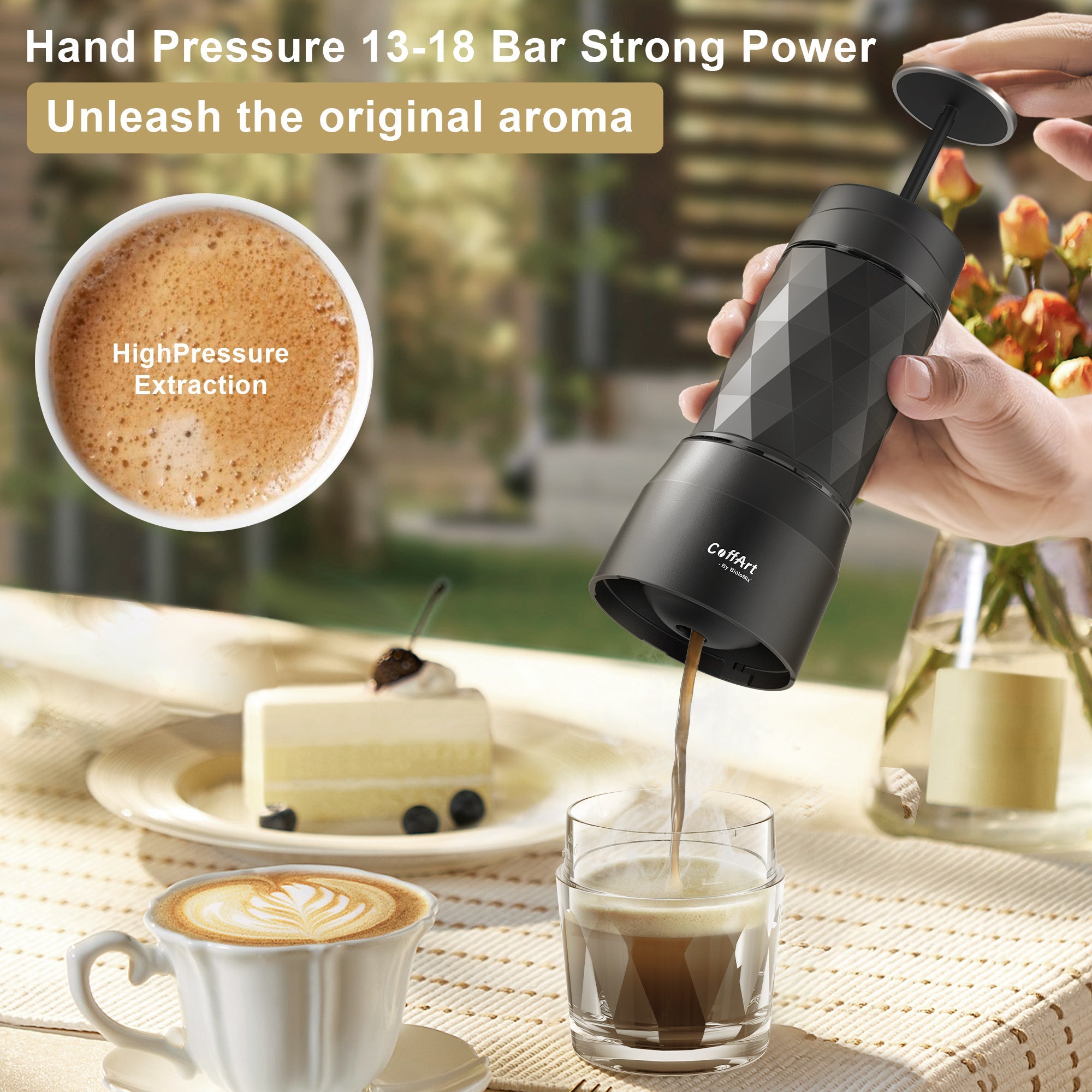 Portable Coffee Maker for Camping and Travel