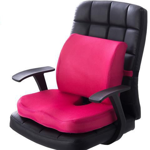 Orthopedic Hemorrhoid Memory Foam Car Seat Cushion Set