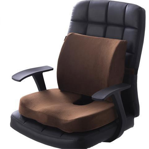 Orthopedic Hemorrhoid Memory Foam Car Seat Cushion Set