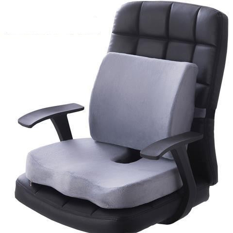 Orthopedic Hemorrhoid Memory Foam Car Seat Cushion Set