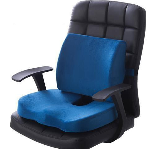 Orthopedic Hemorrhoid Memory Foam Car Seat Cushion Set