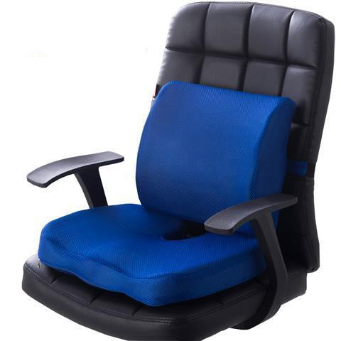Orthopedic Hemorrhoid Memory Foam Car Seat Cushion Set