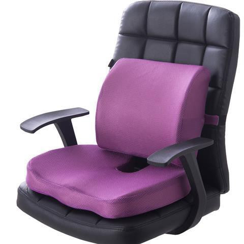 Orthopedic Hemorrhoid Memory Foam Car Seat Cushion Set