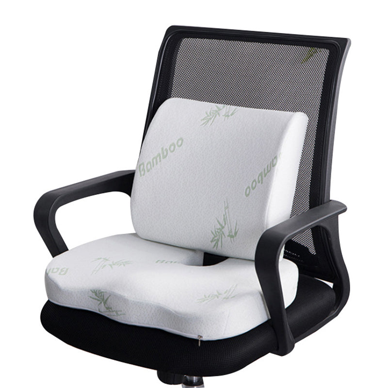 Orthopedic Hemorrhoid Memory Foam Car Seat Cushion Set