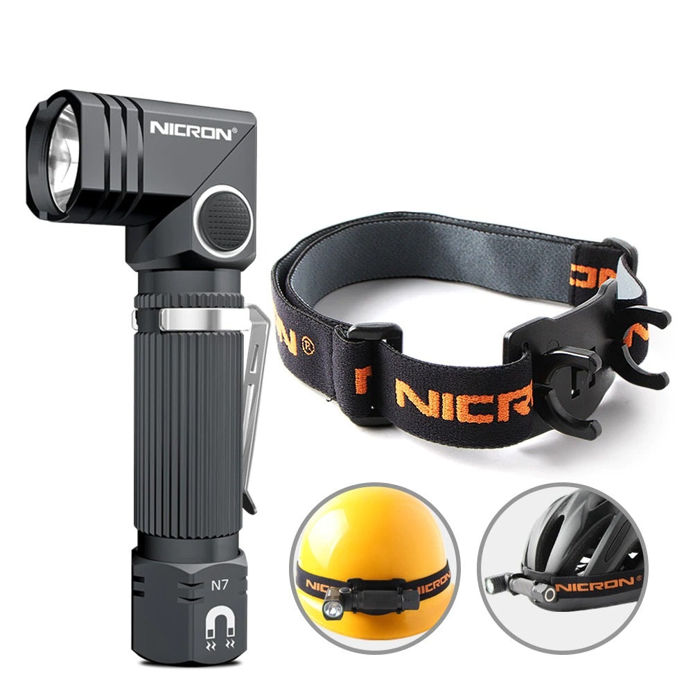 Multifunctional 360-Degree Magnet Anti-Fall Flashlight