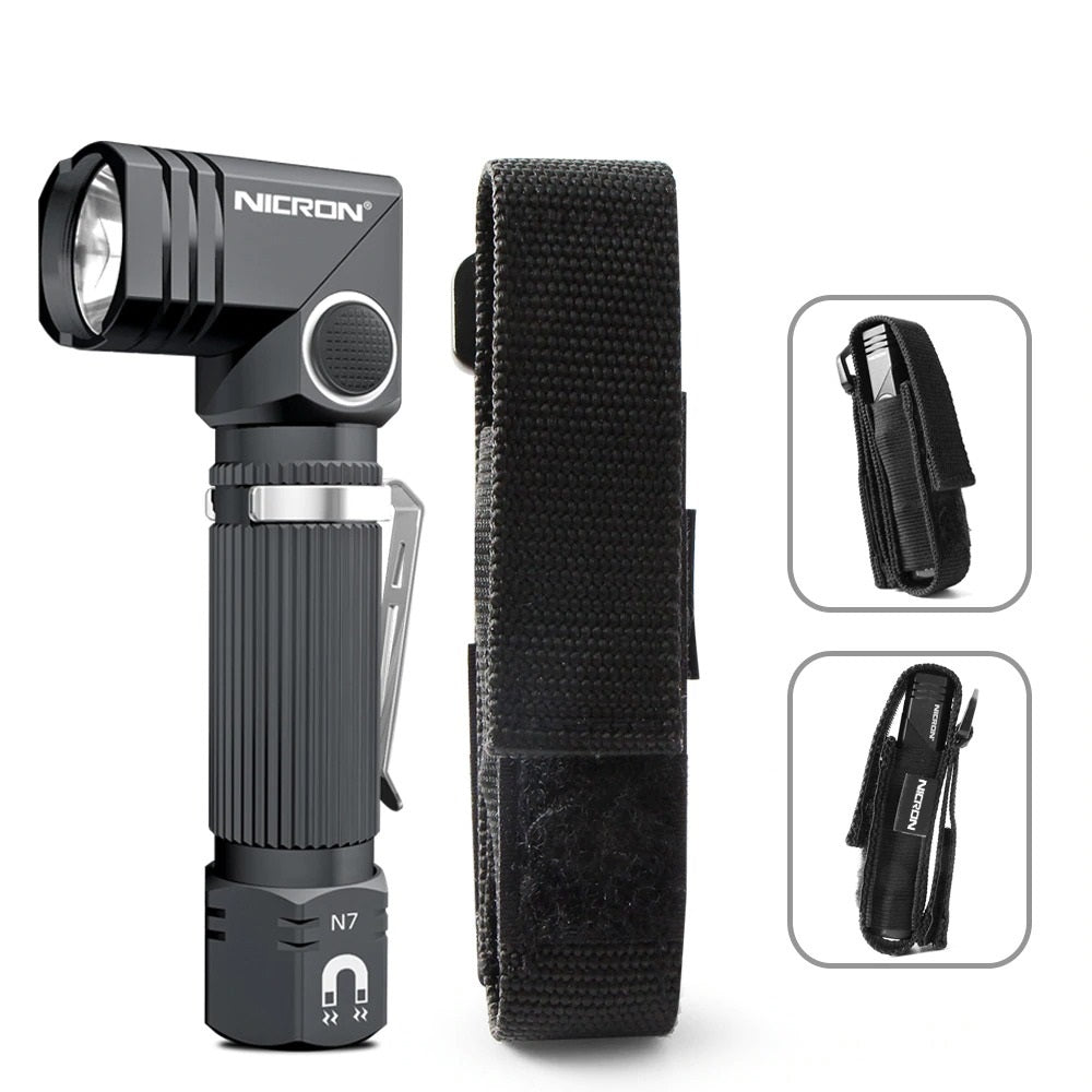 Multifunctional 360-Degree Magnet Anti-Fall Flashlight