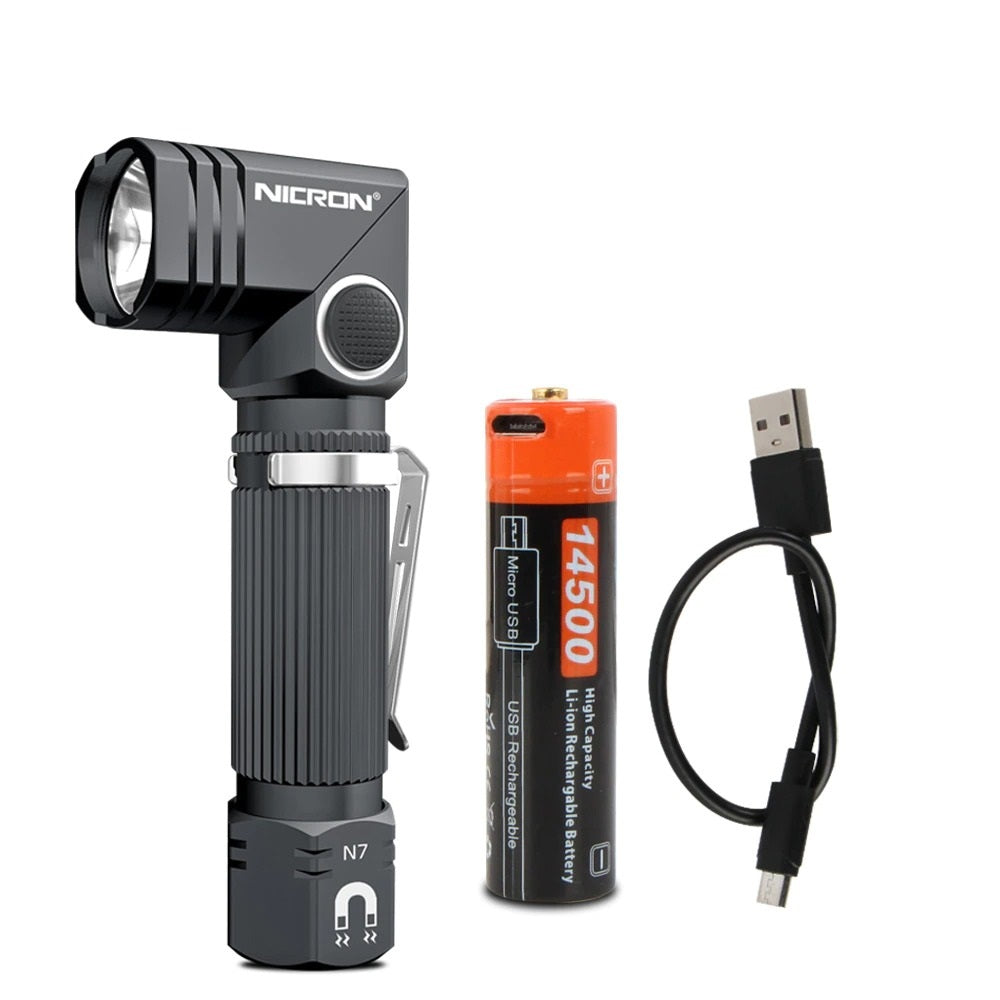 Multifunctional 360-Degree Magnet Anti-Fall Flashlight