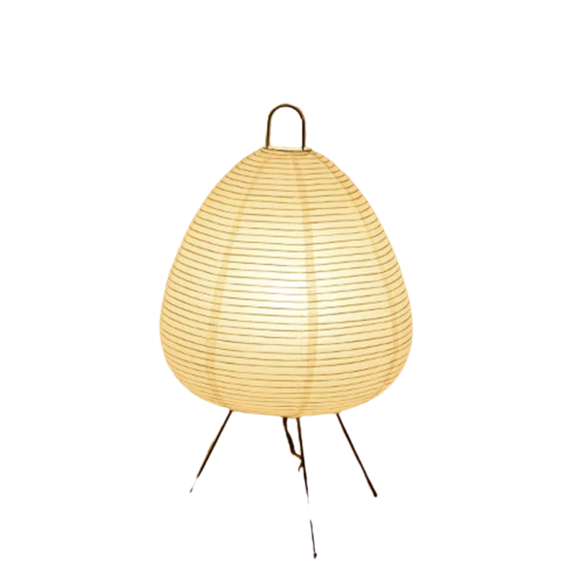 Dimmable Japanese Printed Rice Paper Lantern Table Lamp