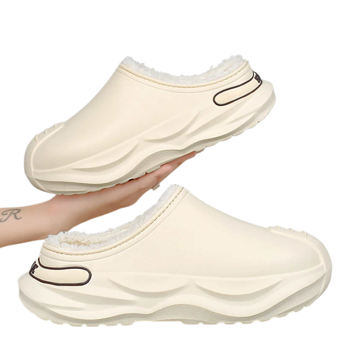 Men's Winter Warm Slippers Classic Lined Clog