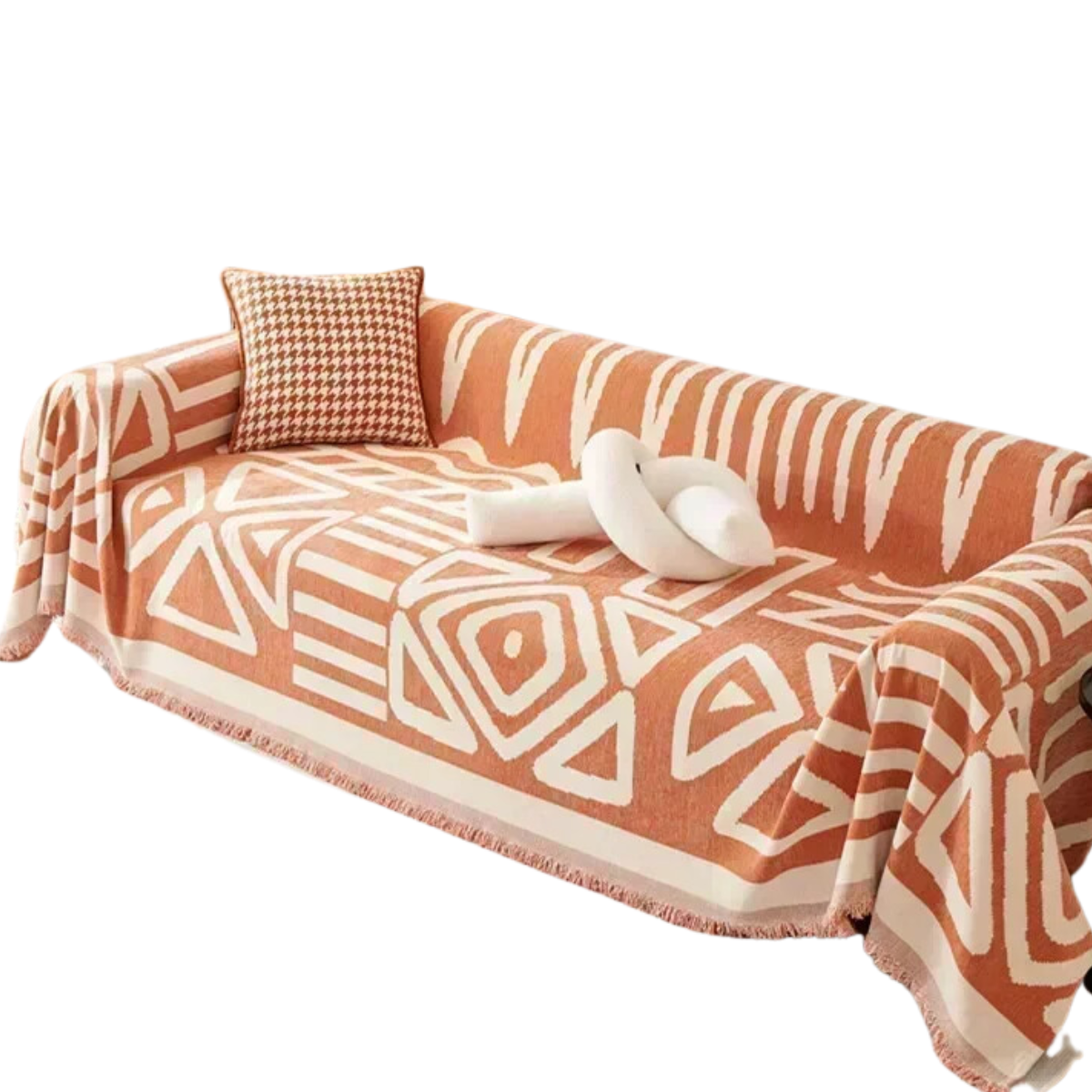 Chenille Couch Cover Minimalist Anti-Cat Scratch Dust-Proof Sofa Towel Blanket