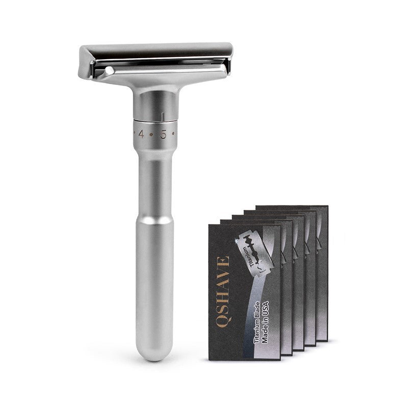 Adjustable Safety Razor Double Edge Classic Men's Shaving