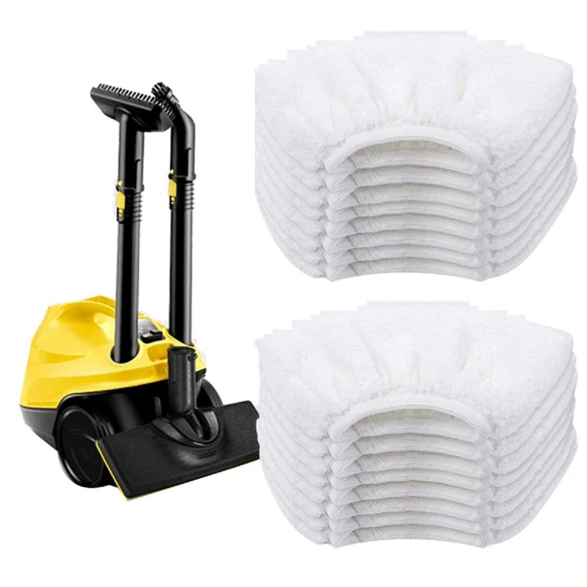 8 Pcs Microfibre Cover Steam Mop Pads