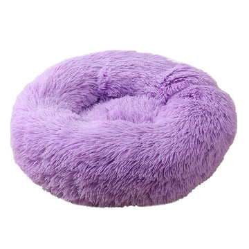 Warm Donut Dog Bed with Removable Cover