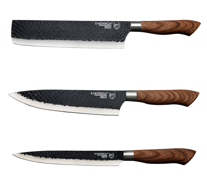 Forged Knife Stainless Steel Kitchen Knives Set Tools