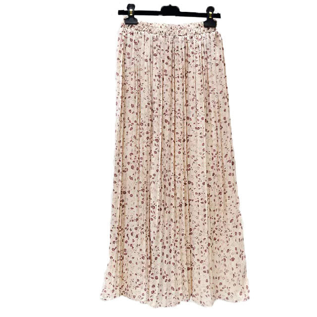 Vintage Women's Floral Long Skirts