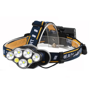 Super Bright LED Headlamp with 8 Bulbs