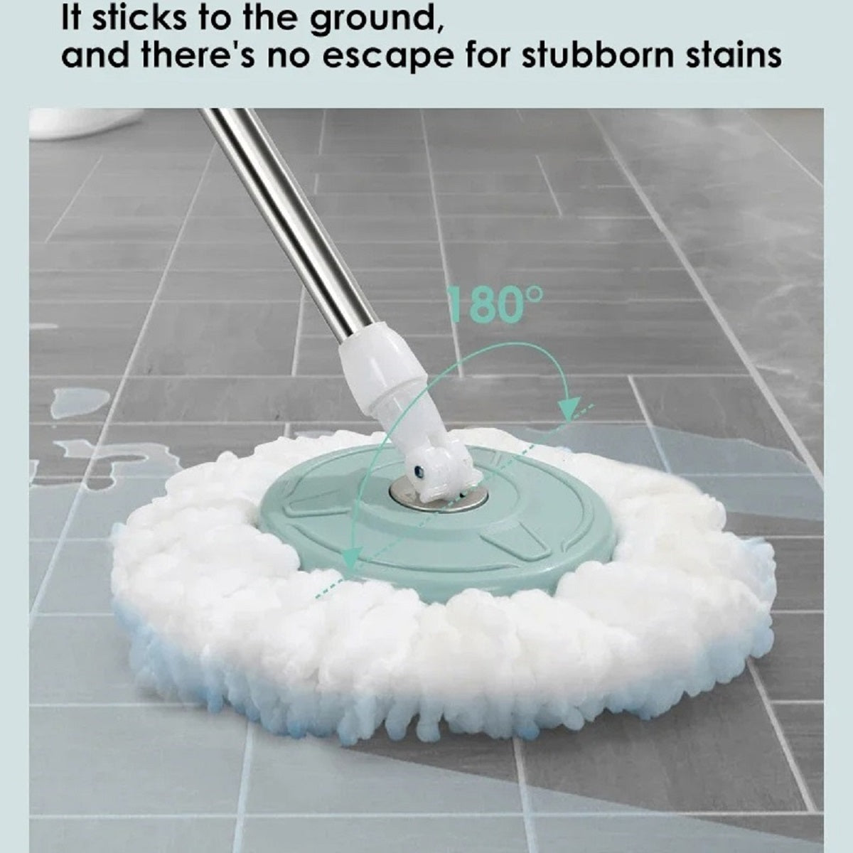 Easywring Microfiber Spin Mop and Bucket Floor Cleaning System