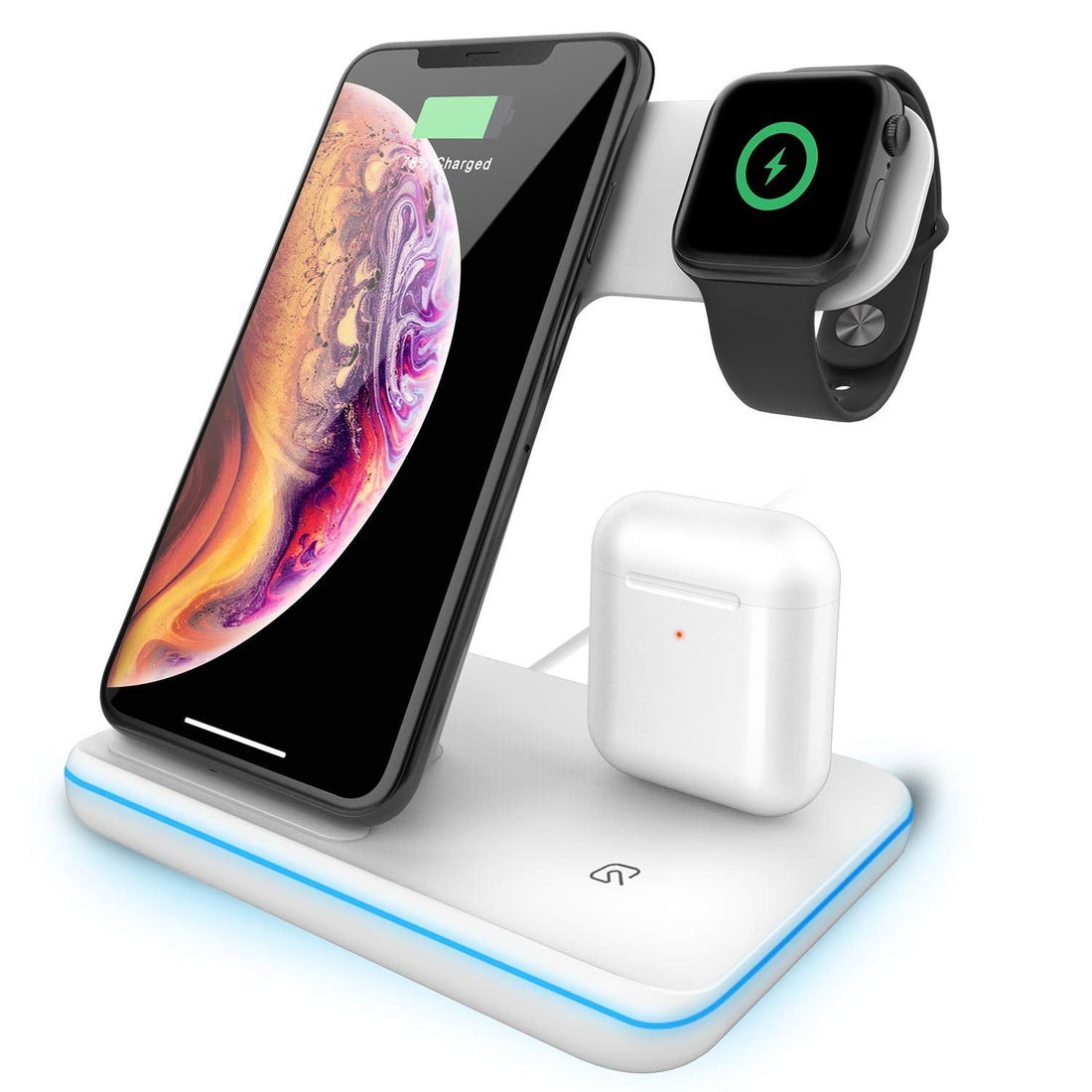 2 in 1 Wireless Charging Pad