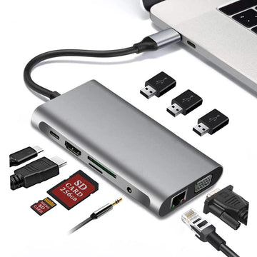USB Hub Docking Station Type C Adapter