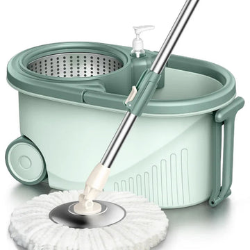 Easywring Microfiber Spin Mop and Bucket Floor Cleaning System