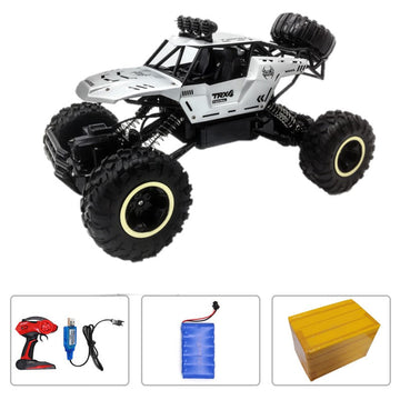 4WD RC Car with LED Lights 2.4G Radio Remote Control