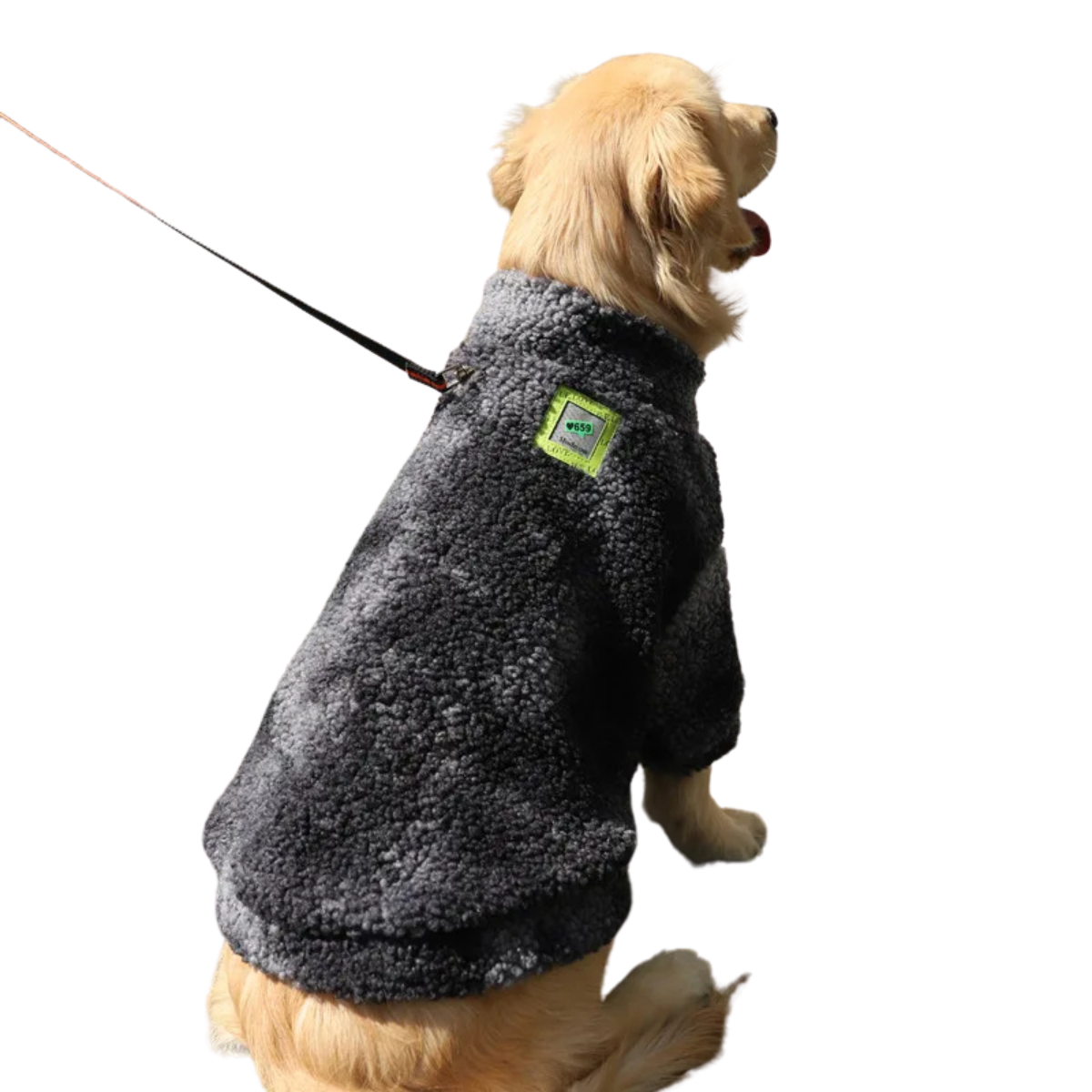 Thick Big Dog Clothes Lambs Wool Jacket Coat