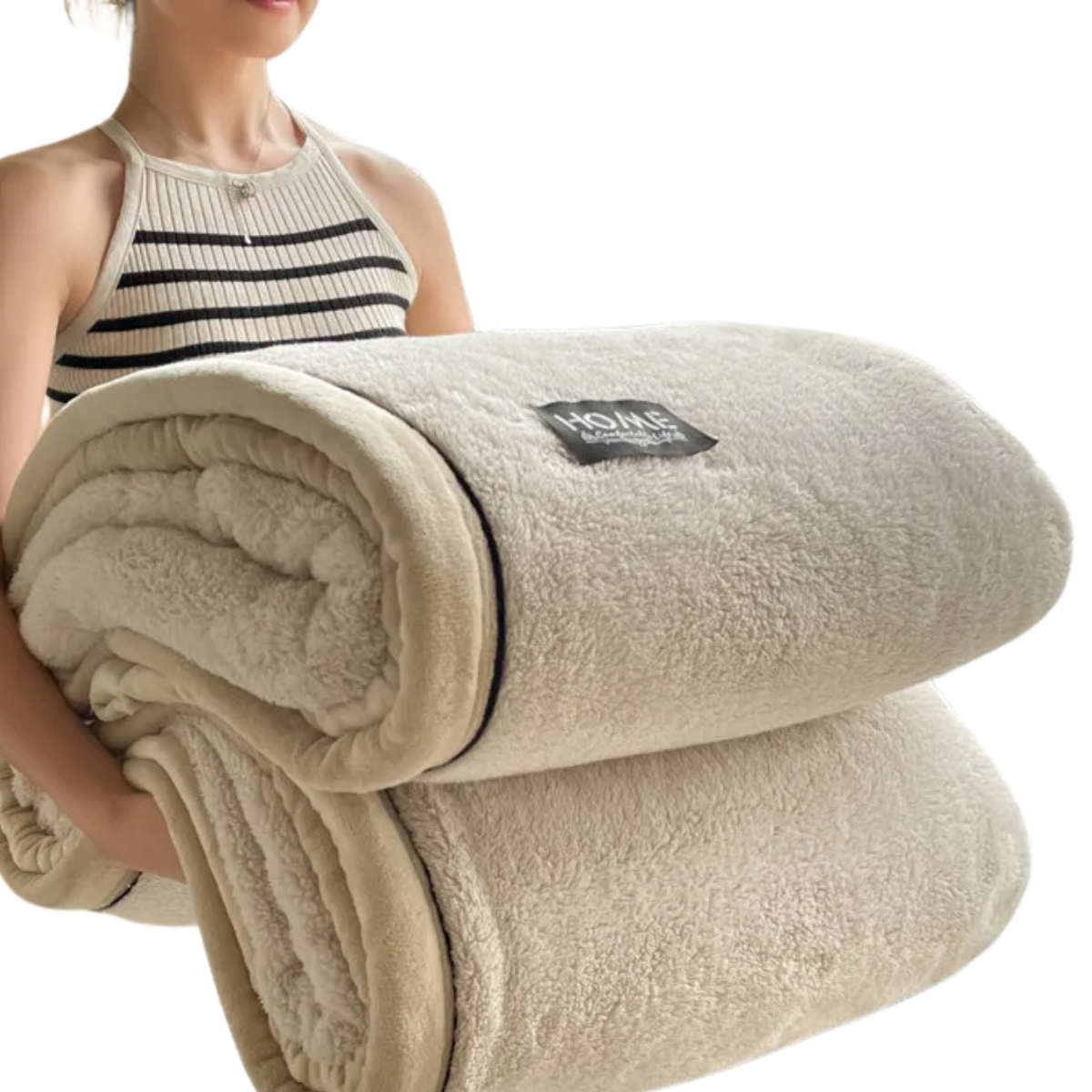 Plush Warm Winter Coral Fleece Flannel Soft Thick Bed Blanket