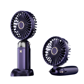 Mini Aromatherapy Handheld Fan - Silent USB Desk for Office and Travel