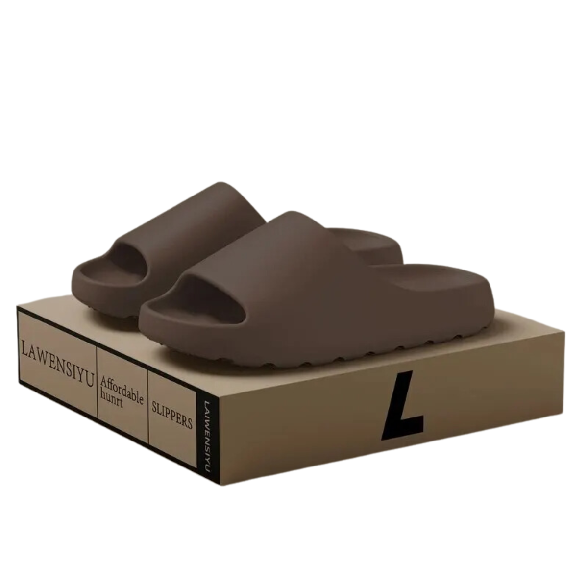 Platform Slides Slippers Non-Slip Soft Lightweight Shower Shoes