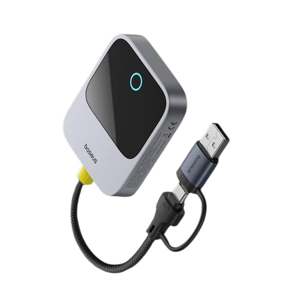 Wireless Carplay Adapter - Plug and Play Bluetooth Converter for Auto Connection