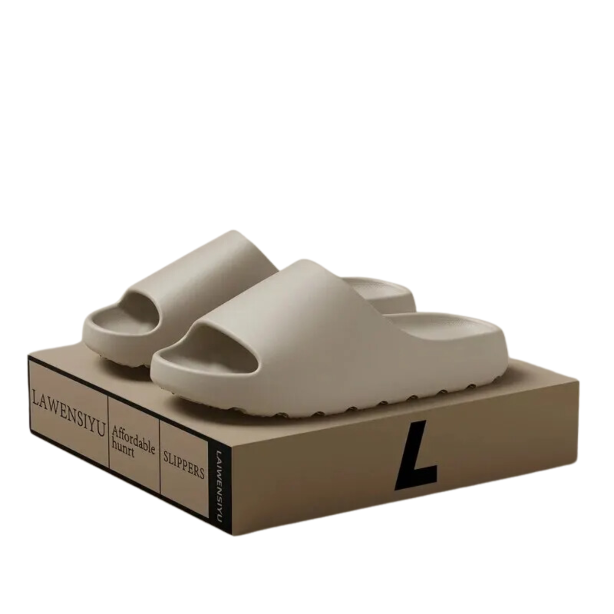 Platform Slides Slippers Non-Slip Soft Lightweight Shower Shoes