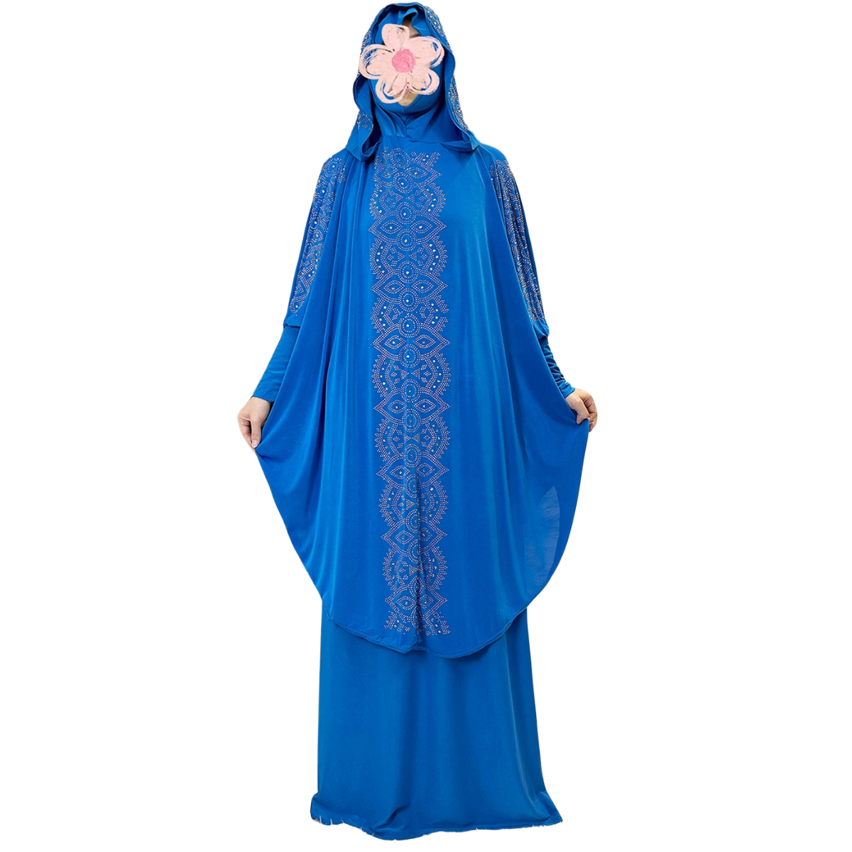 Women's Hooded Prayer Set - Long Skirt Abaya Kaftan