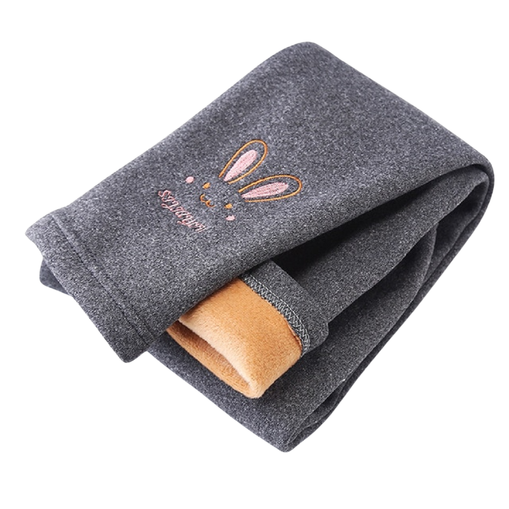 Baby Girls Leggings Thick Warm Cute Rabbit Pants