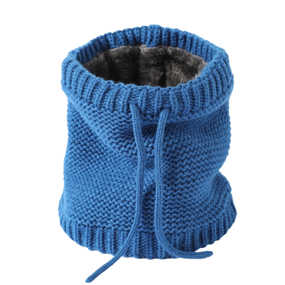 Women's Knitted Winter Ring Scarf Neck Cover Soft Thick Fur