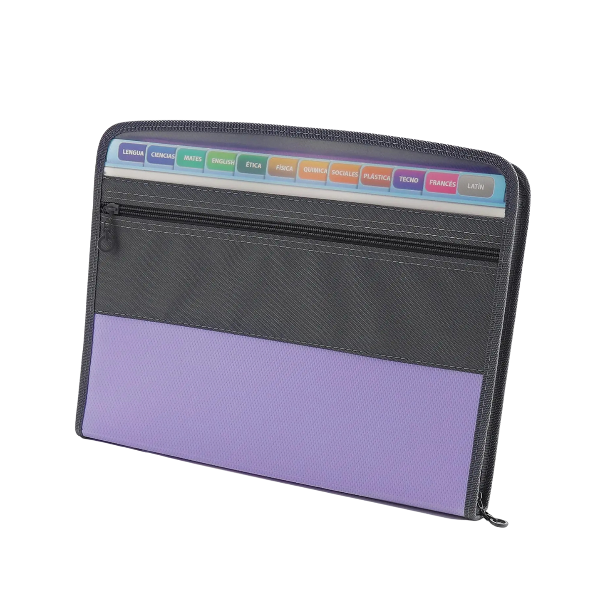 Accordion File Organizer with Safe Zipper