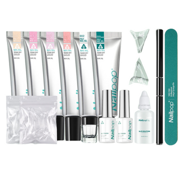 All in One Poly Nail Extension Gel Summer Nails Kit