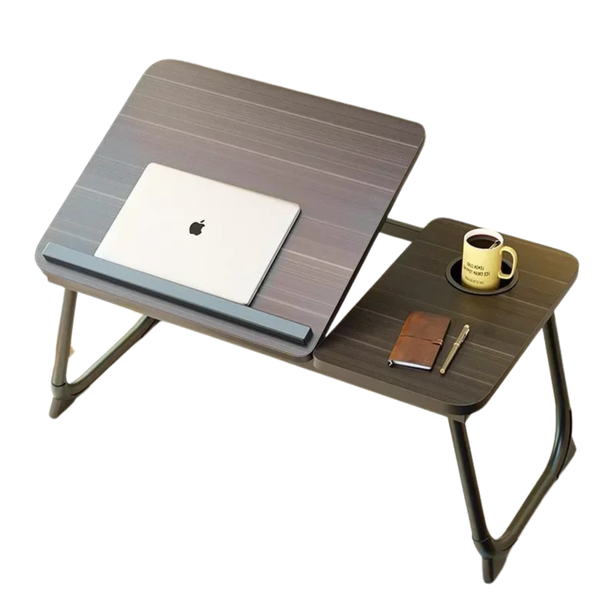 Portable Lap Desk with Adjustable Height for Bed and Sofa