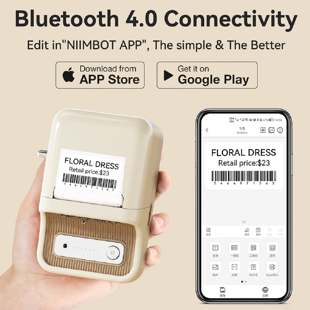 Mini Portable Thermal Printer