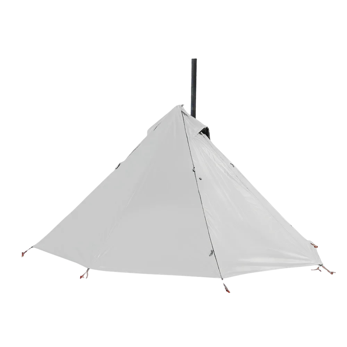Ultralight Hot Tent with Chimney Window - 1-Person Tipi Bushcraft Shelter