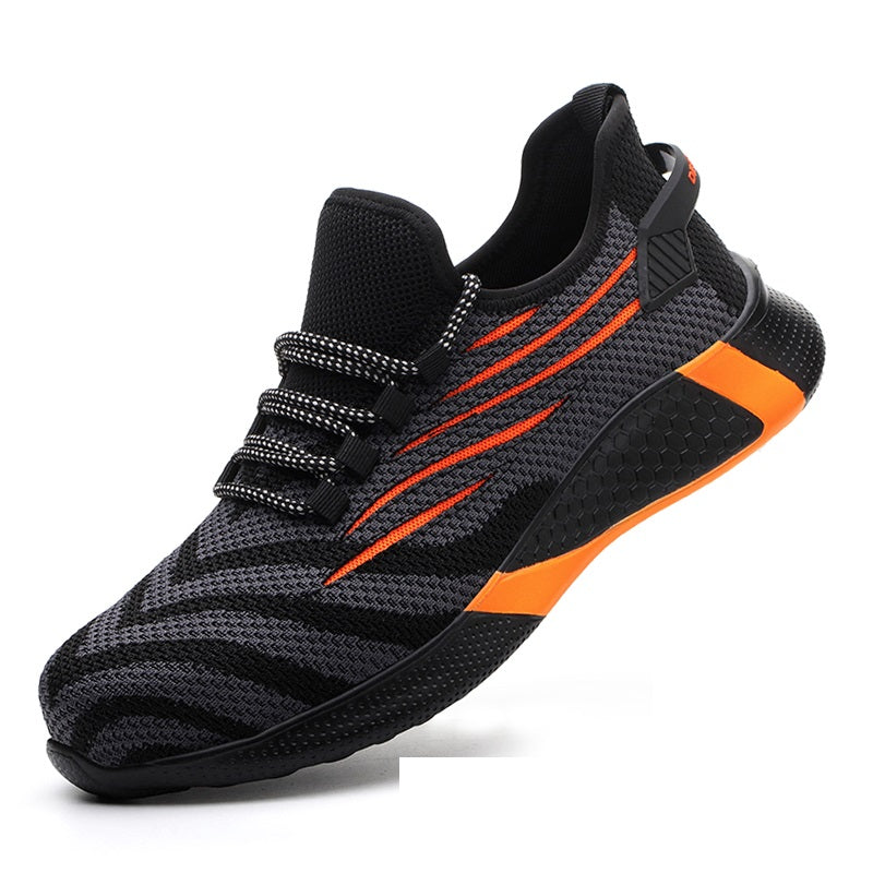 Safety Shoes Anti-Smashing Breathable Sneakers