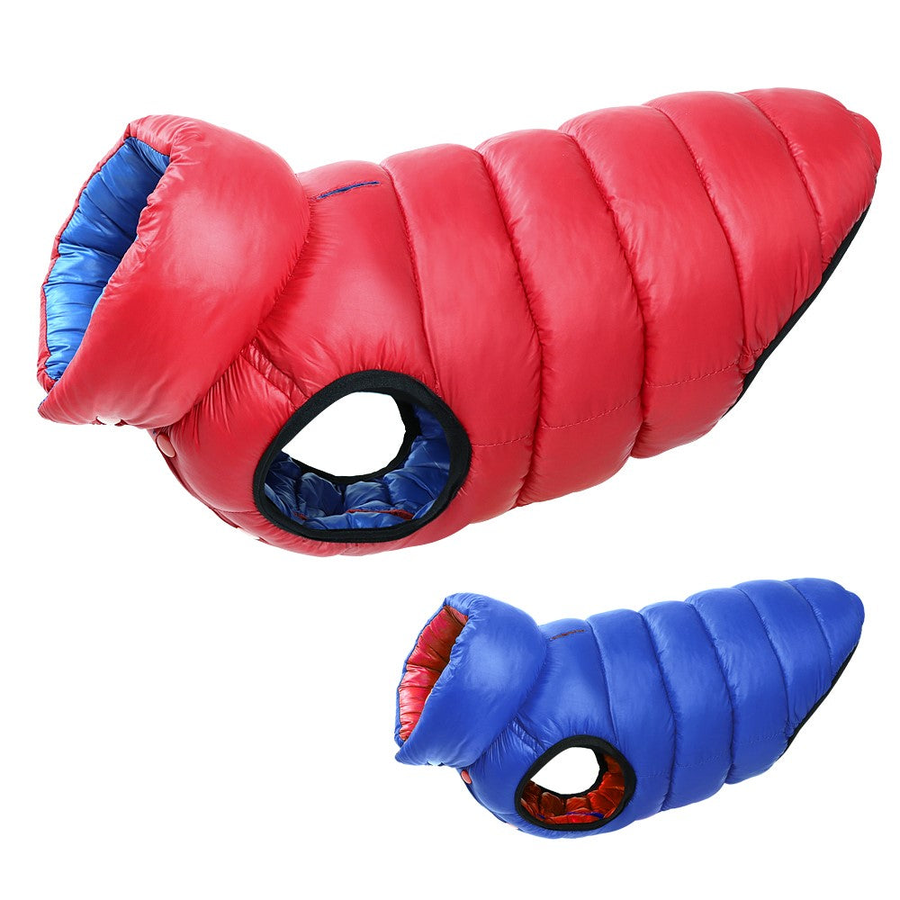 Warm Vest Reversible Dogs Jacket