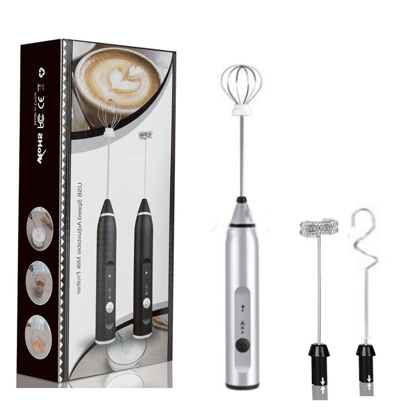 Wireless Milk Fothers Electric Handheld Blender