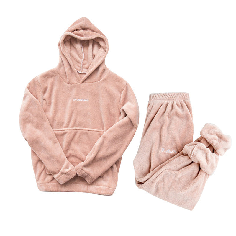 Women Winter Pajamas Set