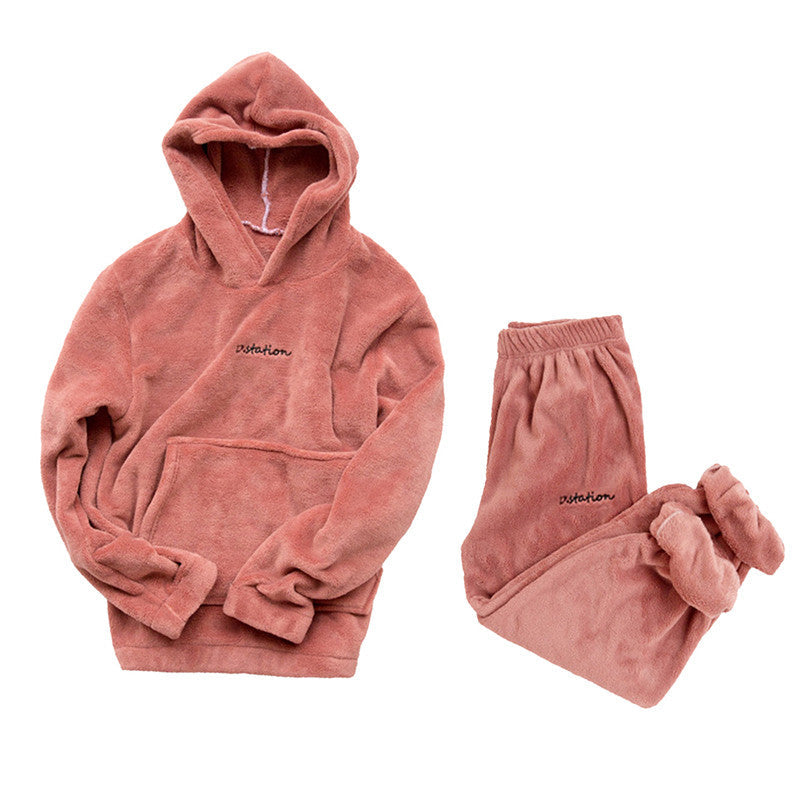 Women Winter Pajamas Set