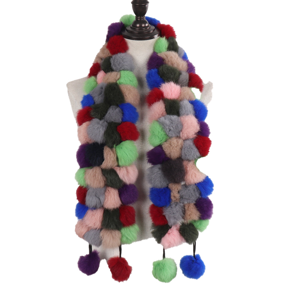 Women's Rex Rabbit Fur Scarf