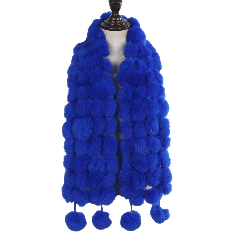 Women's Rex Rabbit Fur Scarf