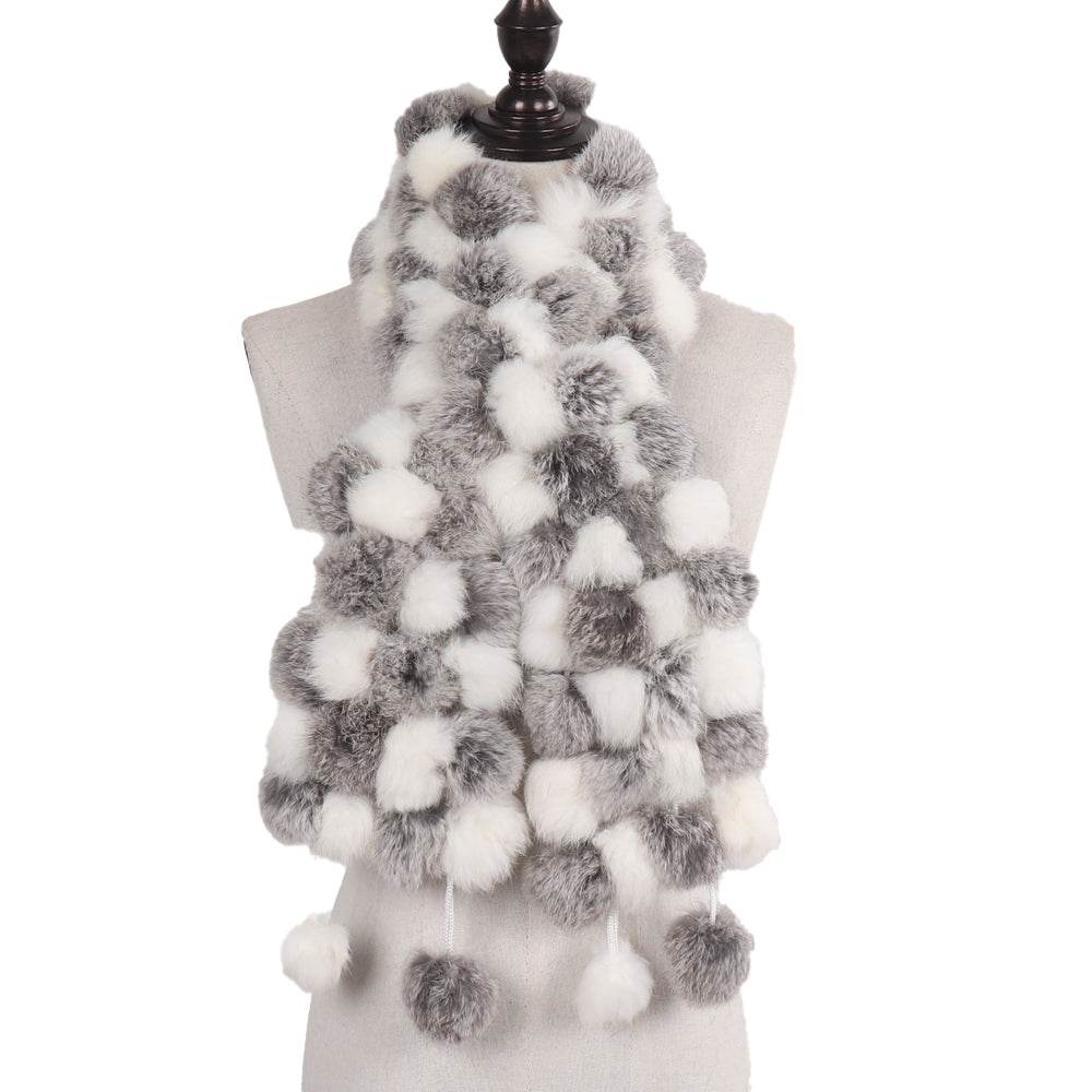 Women's Rex Rabbit Fur Scarf