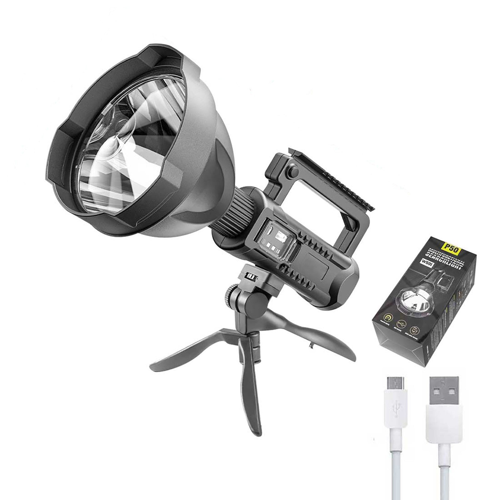 Portable Powerful LED Flashlight