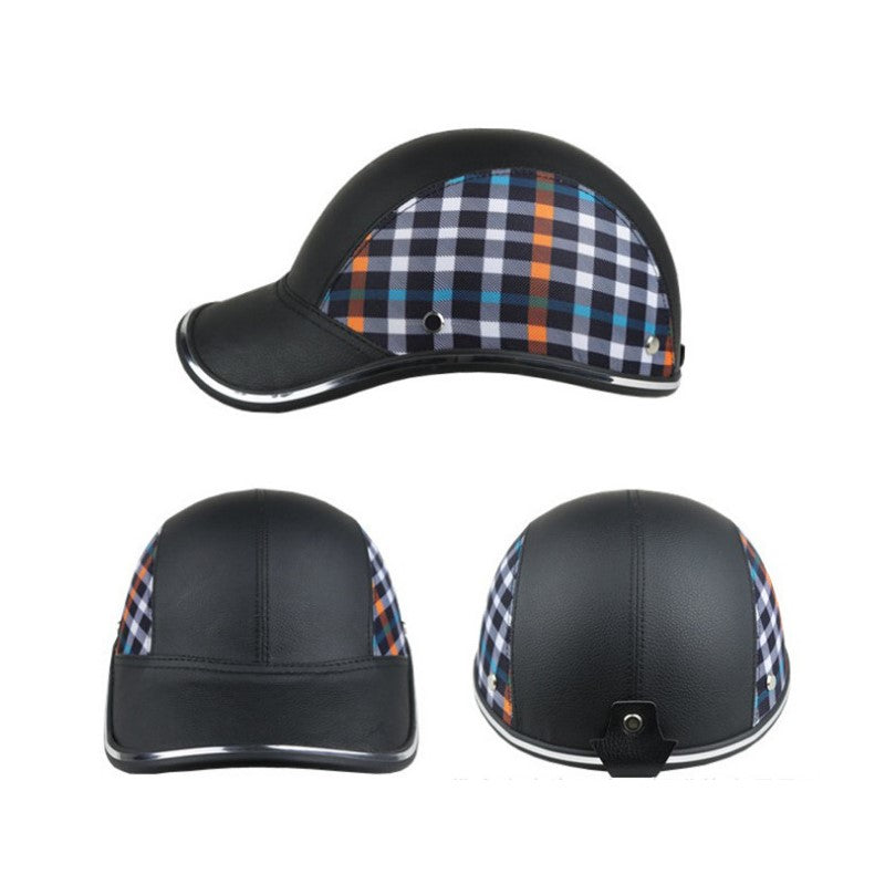 Half Face Helmet Electric Bike Scooter Anti-Uv Safety Hard Hat